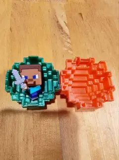 マイクラ　スポーンエッグミニフィギュア　剣を持つスティーブ　匿名配送