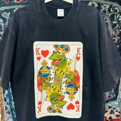 カエルのマペット ティーシャツ 半袖 メンズ ヴィンテージリプリント L XL