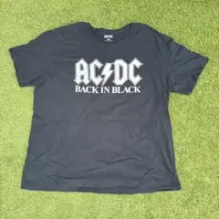 高*郎様 AC/DC Back In Black バンドTシャツ 3XL プリンのサムネイル