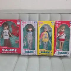 りかちゃん一番くじラストワンSAILORS 人形 4体セット