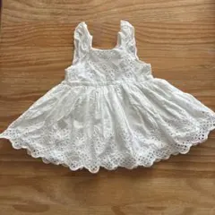 baby GAP ホワイト ワンピース 3-6ヶ月
