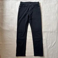Levi's スリムストレート ストレッチ ブラックデニム