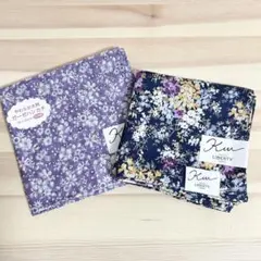 LIBERTY リバティ やわらか大判ガーゼハンカチ 2枚セット 花柄 日本製