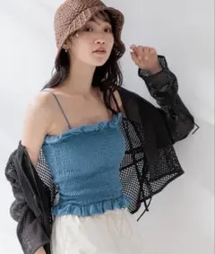 【カップ付き】スタイルUPシャーリングキャミ LOWRYSFARMのサムネイル