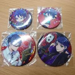 ツイステ　デュース・スペード缶バッチ　実験服　ナムコ