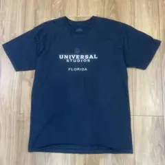 UNIVERSAL STUDIOSユニバーサルスタジオ Tシャツ ロゴ刺繍