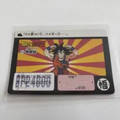 ドラゴンボールZ カード 214 孫悟空