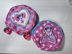 ミニーのファンダーランド　カプセルトイ　ポーチ　2個セット(バラ売り可能)