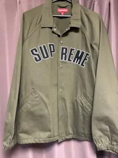 Supreme アーチロゴ刺繍 スナップボタン ジャケット 白と黒セット 人気デザイン】Supreme アーチロゴ刺繍 スナップボタン ジャケット 黒