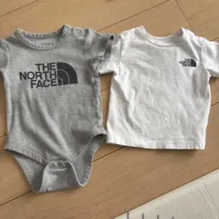 THE NORTH FACE ボディスーツ ＆ Tシャツ セット 80