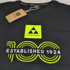 新品未使用 FISCHER 100周年記念 Tシャツ ブラック XL
