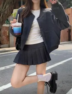 SHEIN ジャケット グレー