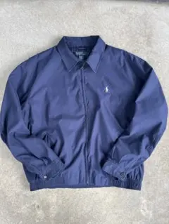 90s~00s Polo Ralph Lauren スウィングトップ ネイビー
