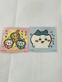 【ポップアップ限定シール】パジャマパーティーウワワ、ハチワレケチャケチャ２枚