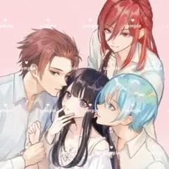 夢絵オーダーイラストポストカード