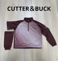 CUTTER＆BUCK 薄手 プルオーバー ジャケット ハーフジップ 2WAY