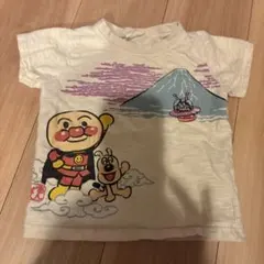 アンパンマン 富士山 半袖Tシャツ100cm