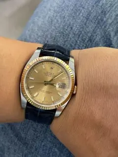 ROLEX　ロレックス　116233　Ｍ番　メンズ腕時計　社外ベルト尾錠のサムネイル