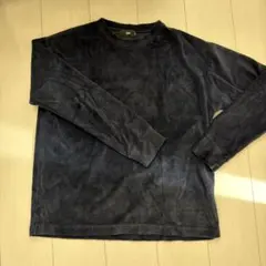 【HARE】ベロアトップス　ネイビー
