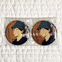 ハイキュー Day Off グリッター缶バッジ 山口忠