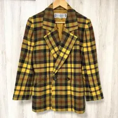 Yves Saint Laurent イヴ・サンローラン チェック　ジャケットのサムネイル