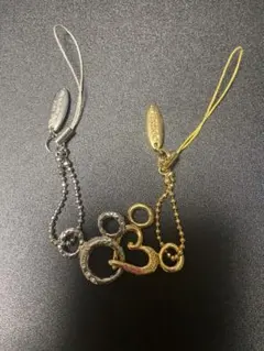 Disney ミッキーミニーペアメッセージストラップ