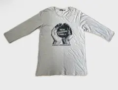 【希少XL】UNIQLO × UNDERCOVER 7分袖 カットソー グレーのサムネイル