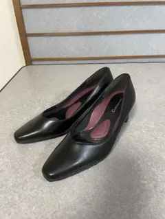 conscious walk 整体パンプス　ブラック　4E 23.5㎝のサムネイル