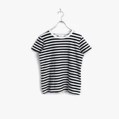 美品 agnes b. クラシックボーダーTシャツ T1 白黒 日本製 定番