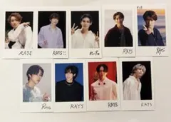 SnowMan RAYS 購入特典　チェキ風カード9枚