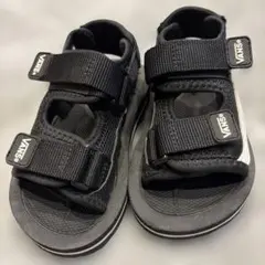 名作 vans スリッポン サンダル ブラック us10 28cm - メルカリ