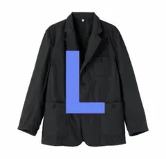 MUJI Labo 撥水ポリエステルタフタ ジャケット 黒 L - メルカリ