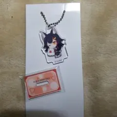 ホロライブ  大神ミオ  アクリルスタンドマスコット ローソン