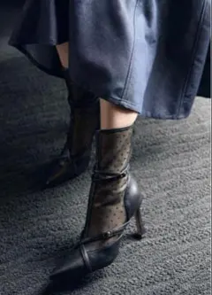 Her lip to Double Belt Ankle Boots ドットのサムネイル