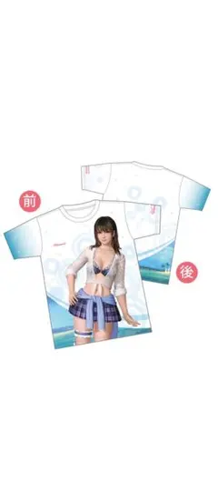 DEAD OR ALIVE フルグラフィックTシャツ ななみ　ブイブイ