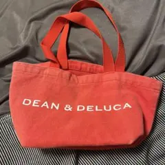 DEAN & DELUCA 赤 トートバッグ
