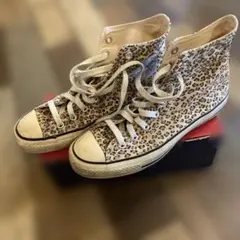 USA製 Converse オールスター ヒョウ柄 ハイカット　us7