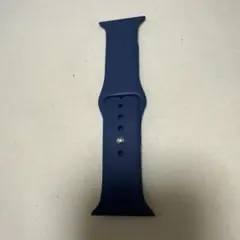 Apple Watch用 ネイビー シリコンバンド