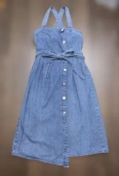 OLIVE des OLIVE デニムキャミワンピース M
