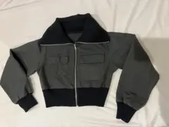グレー ショート丈 ジャケットのサムネイル