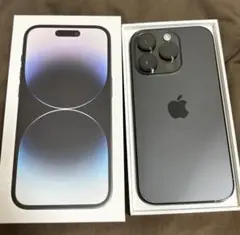 Apple iPhone 14 Pro スペースブラック 本体　箱つき
