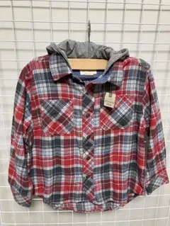 【タグ付き新品】綿100% XS ヴィンテージシャツ【120サイズ】