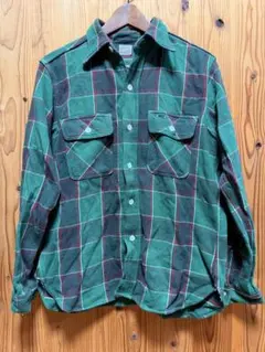 90s EMS 太畝 コーデュロイシャツ ミント 厚手 ビッグシルエット 