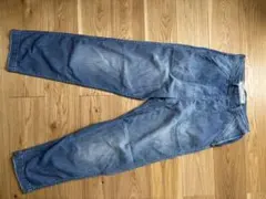 GRANDMA MAMA DAUGHTER ヴィンテージサイドジップデニムパンツ