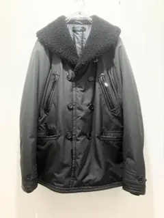 Ralph Lauren ダウン　コート　ラムレザー