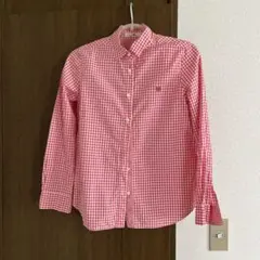 Douceur ギンガムチェック 長袖シャツ