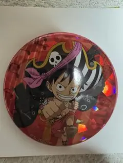 ワンピースRED ホログラムキャラバッジコレクション ルフィ