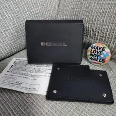 DIESEL カードケース ノベルティ バッチ付