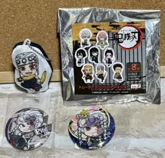 鬼滅の刃 ぴた！でふぉめ 缶バッジ プリントマスコット 宇髄 天元 3 4