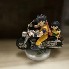 ドラゴンボール 悟空と悟飯 バイクフィギュア 約10cm